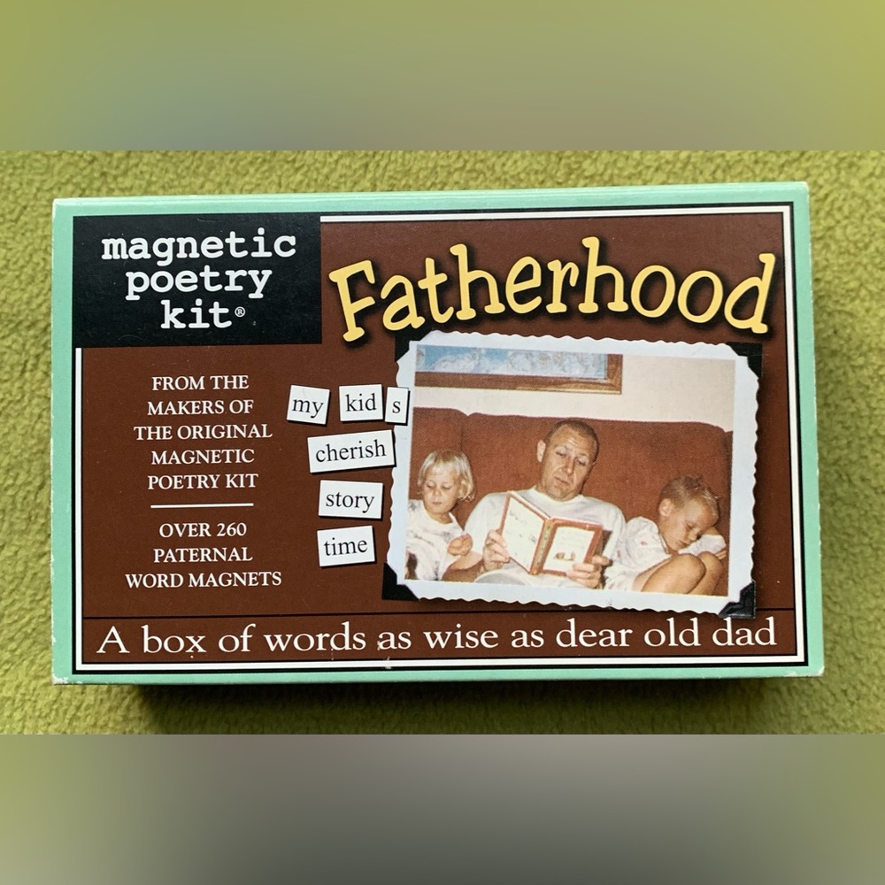 Magnetic Poetry Kit Fatherhood